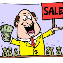 Sales money happy customers success